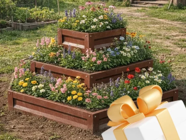 Подарок! Клумба трехъярусная